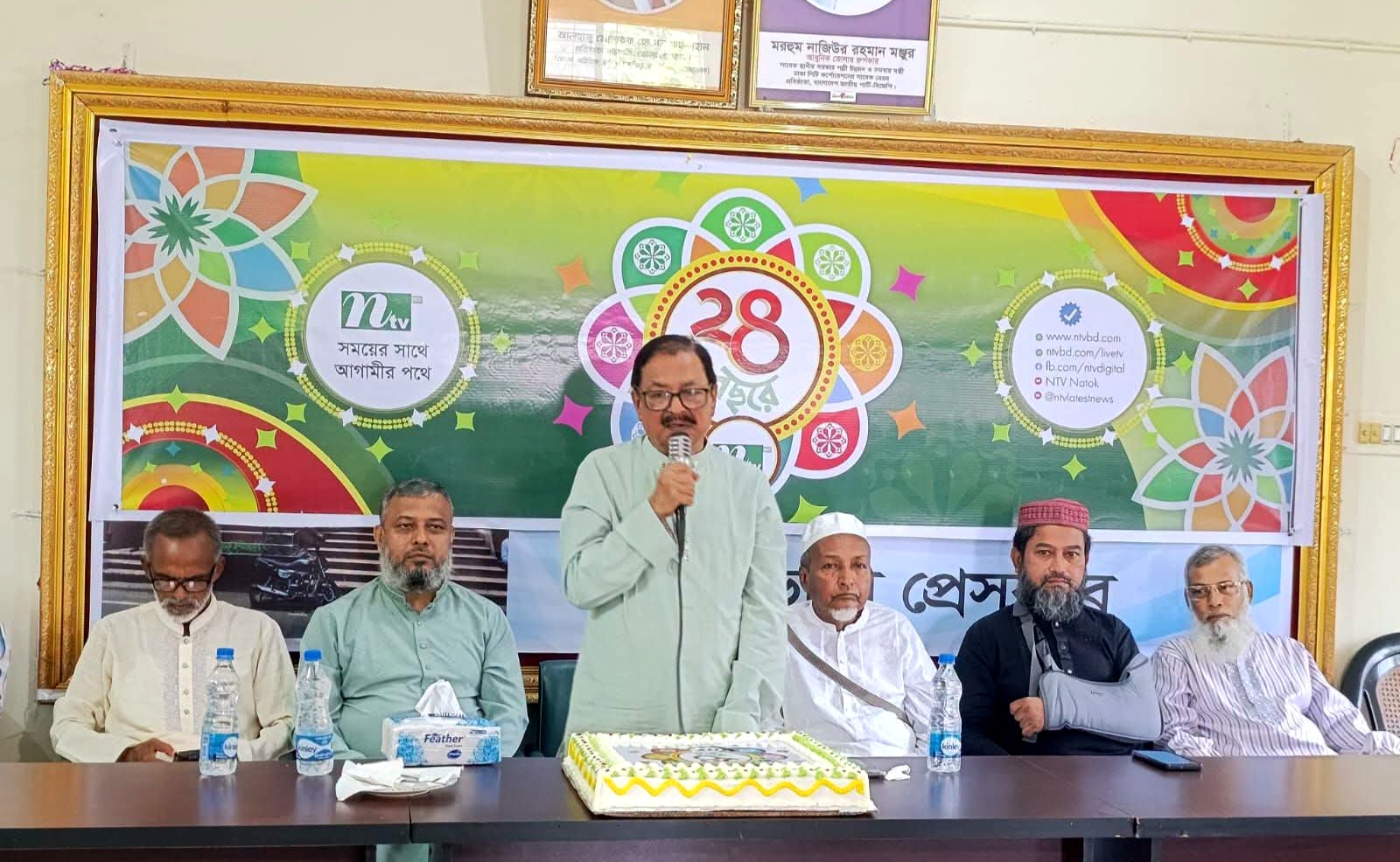ভোলায় এনটিভির ২৪তম প্রতিষ্ঠাবার্ষিকী উদযাপন